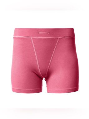 Fancy Homebody Soft Rib Boxer Shorts - Berry